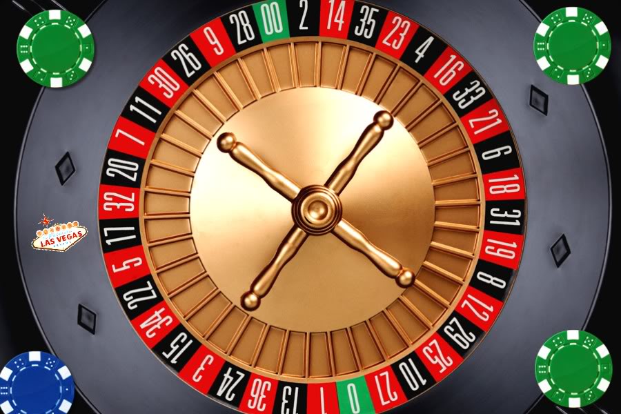Minh họa một bàn roulette online - top game bài phổ thông.